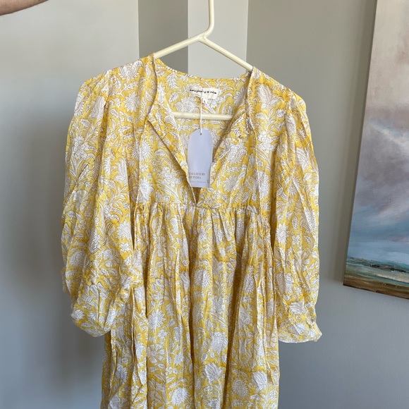 Daughters of India Dresses & Skirts - Daughter of India Kyra Dress in Cumin